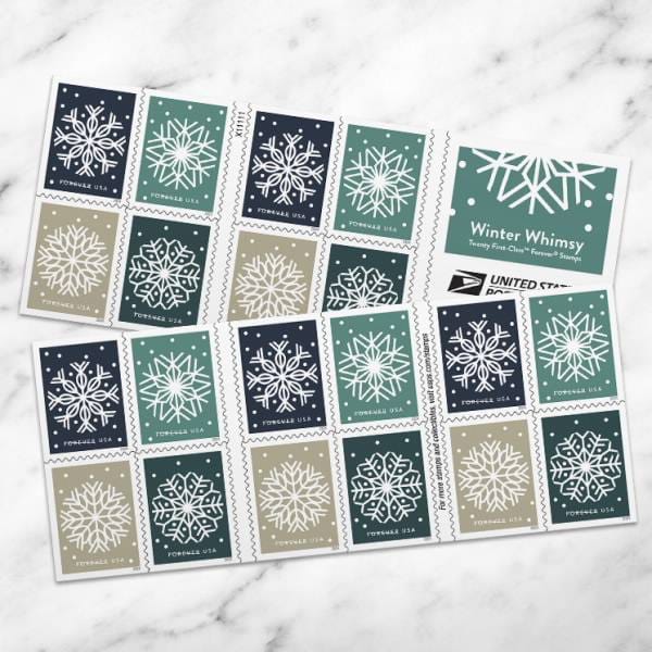Winter Whimsy Stamps