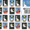 Winter Woodland Animals Stamps
