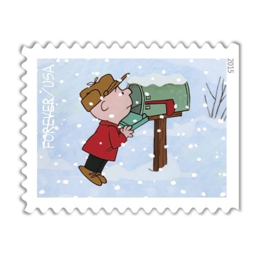 USPS Child Cute holiday A Charlie Brown Christmas Forever Stamps