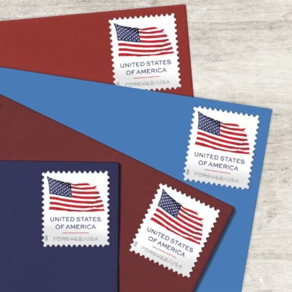 U.S. Flags 2025 Stamps (Roll)