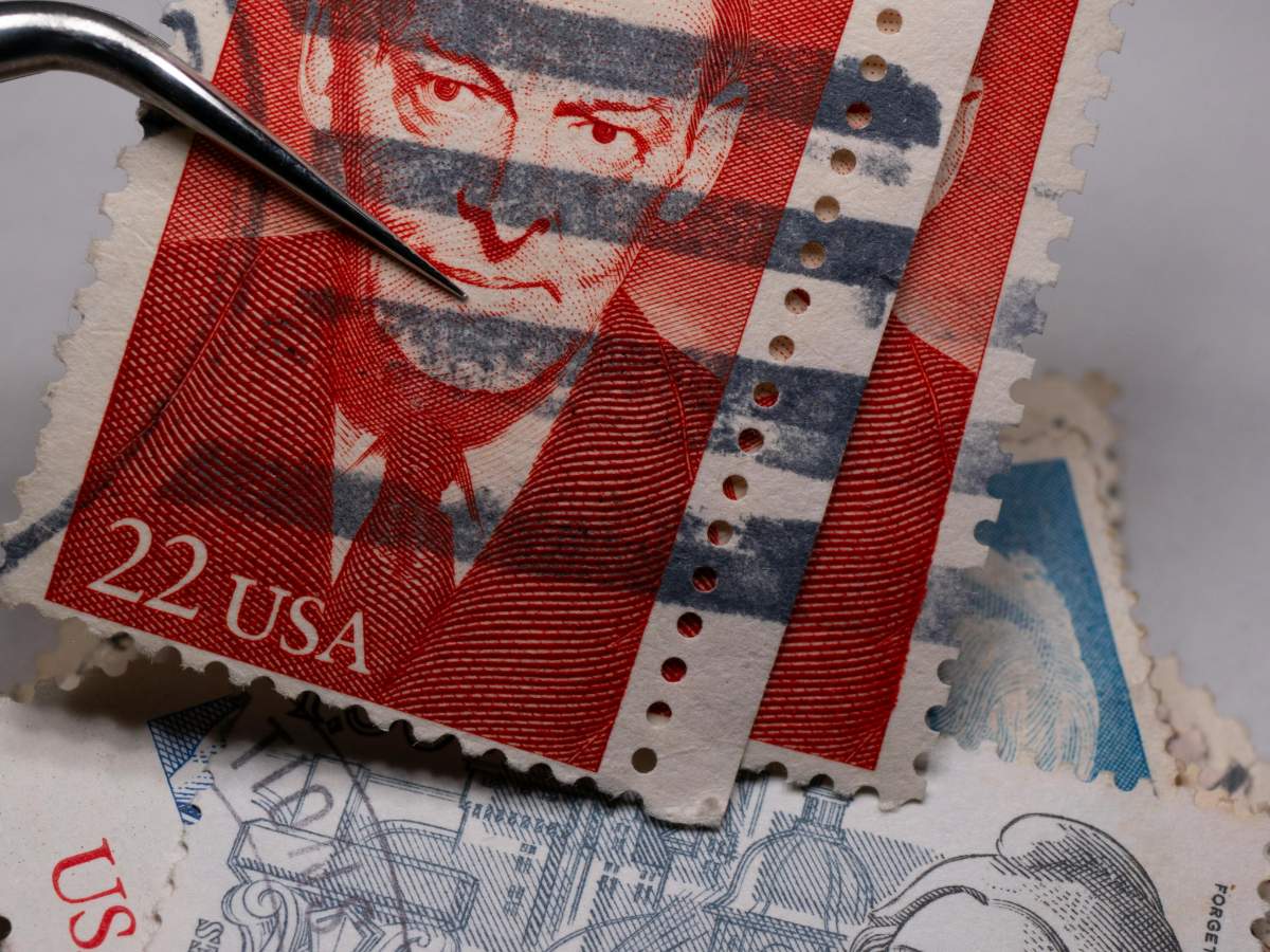 USPS Holiday and Wedding stamps for commercial e-commerce delivery.
