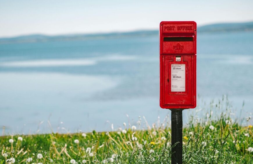 mailbox receiving letters with cheap bulk flag forever stamps