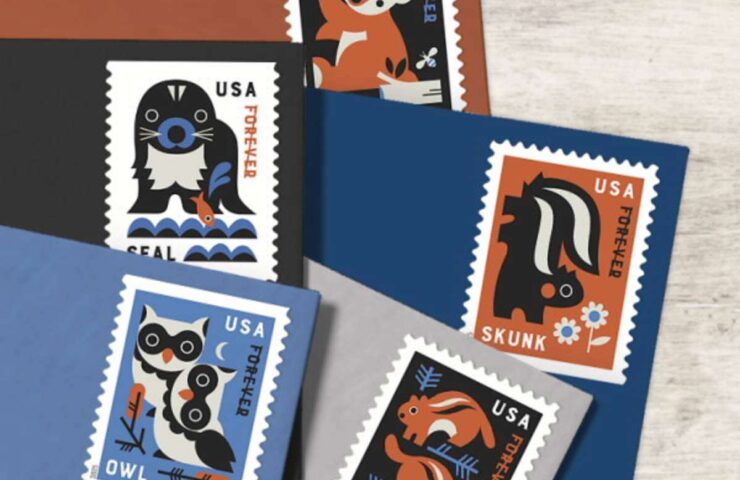 discount baby wild animals stamps