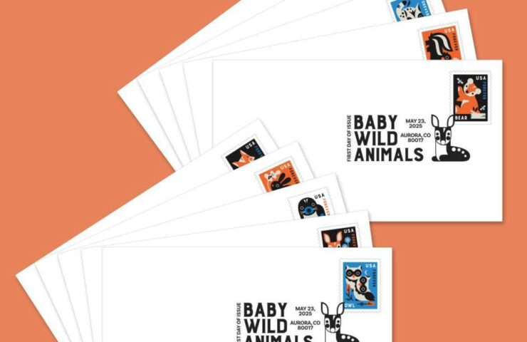 discount baby wild animals stamps
