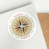 Global 1794 Compass Rose Stamps