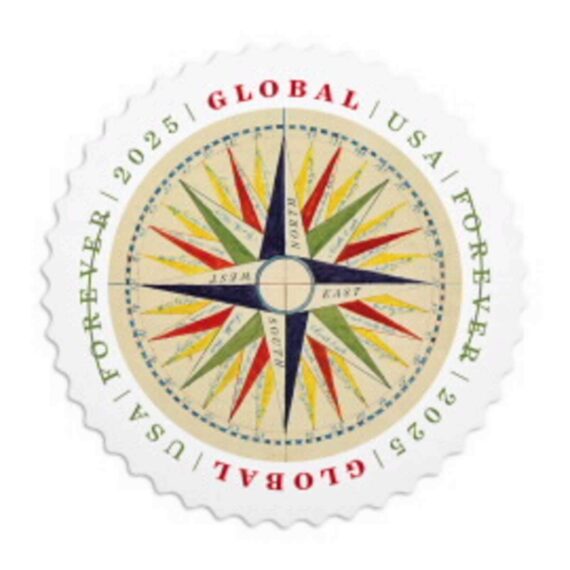 Global 1794 Compass Rose Stamps
