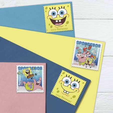 kids spongebob squarepants stamps discount
